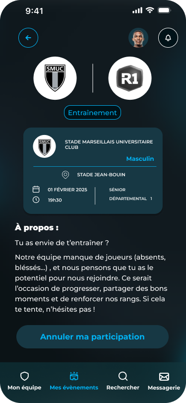 Infos événement