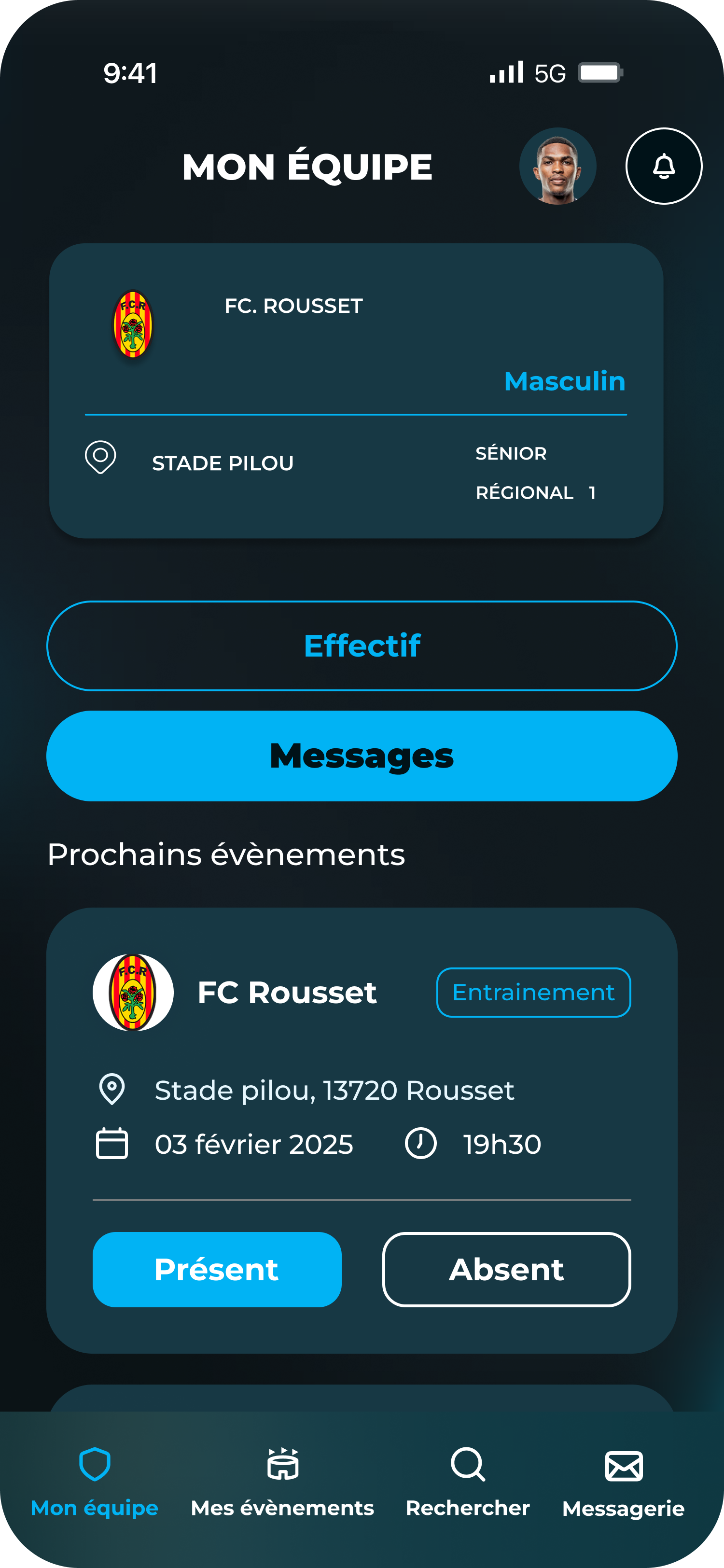 Mon équipe